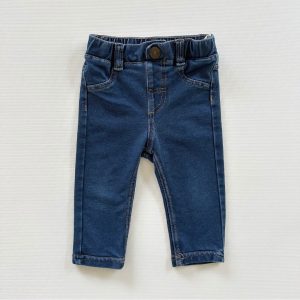 Pantalon jegging bébé H&M bleu foncé, taille 6 mois, d'occasion