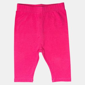 Legging bébé fille fuchsia Kiabi 12 mois confortable avec taille élastique, d'occasion