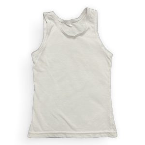 Débardeur enfant blanc. Seconde main.
