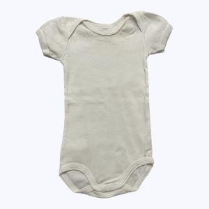 Body bébé manches courtes blanc. Seconde main.