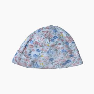 Bonnet bébé naissance H&M à motifs fleuris multicolores, d'occasion
