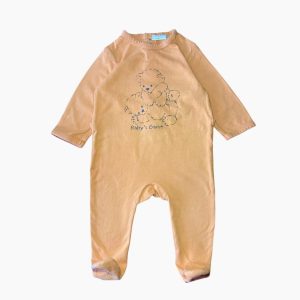 Dors-bien bébé orange clair avec motif oursons, 6 mois d'occasion