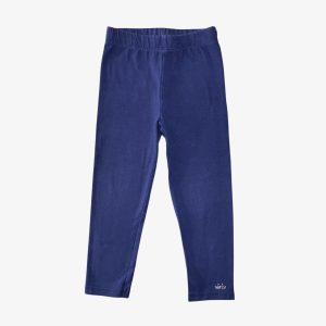 Legging bébé bleu marine uni avec taille élastique, petit motif en bas, Orchestra, 23 mois d'occasion