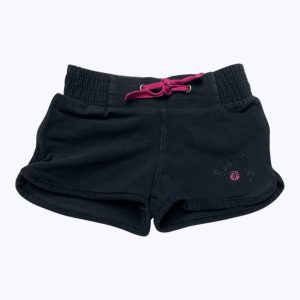 Short enfant maille noir élastiqué à la taille. Seconde main.