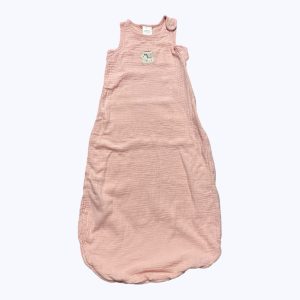 Gigoteuse bébé saumon tissus lange zippé au côté. Seconde main.
