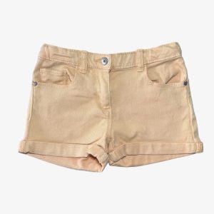 Short enfant orangé avec revers et poches devant. Vertbaudet, 6 ans d'occasion