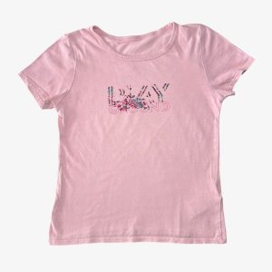 T-shirt enfant rose manches courtes avec imprimé Playground. Décathlon, 7/8 ans d'occasion