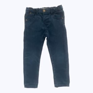Pantalon enfant jean bleu taille ajustable. Seconde main.