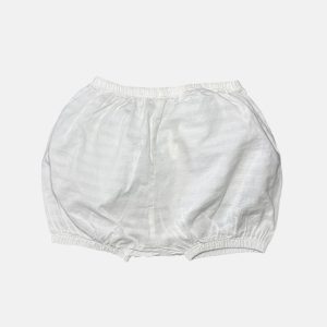 Bloomer blanc avec rayures dans le tissu, 6 mois d'occasion