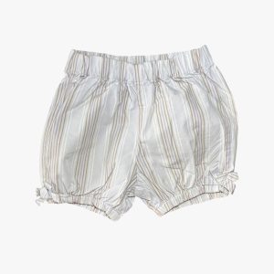 Bloomer rayé gris blanc marron 3 mois Vertbaudet d'occasion