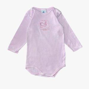 Body rose à motifs 6 mois Petit Bateau d'occasion