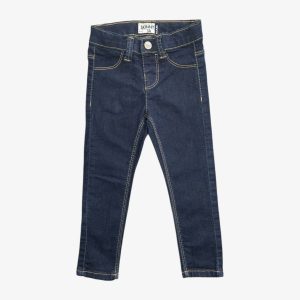 Jean skinny enfant bleu foncé avec taille ajustable et poches. Kiabi, 3 ans d'occasion