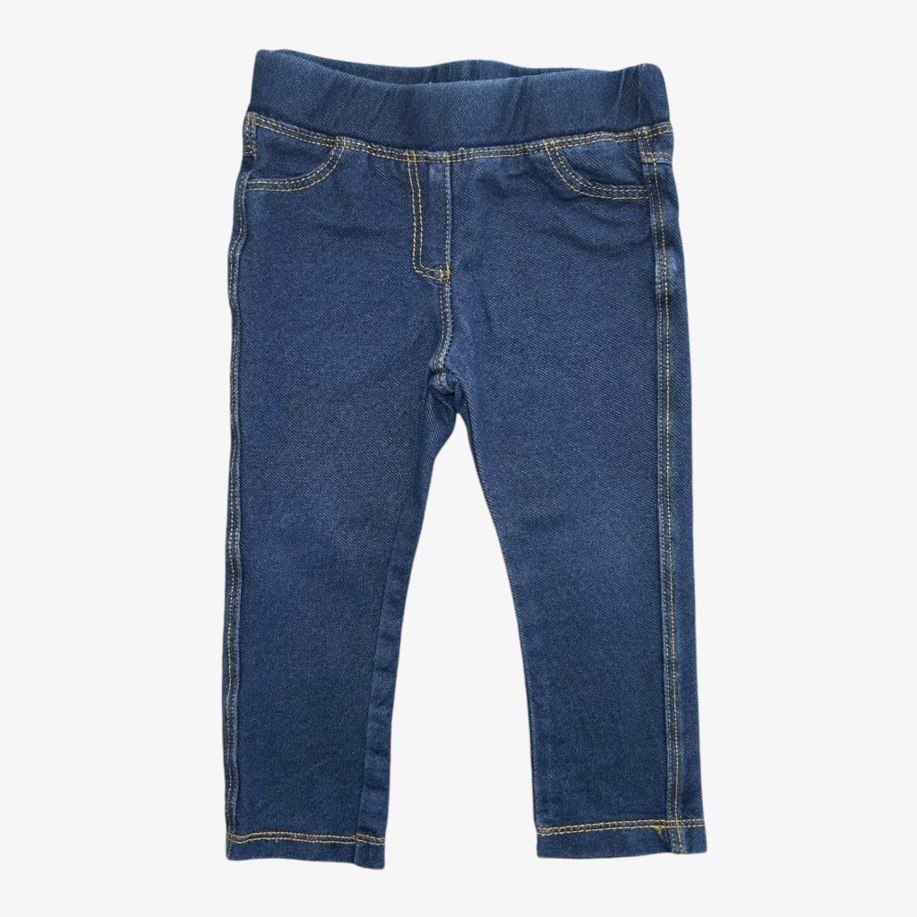 jegging bleu floncé 18 mois Pat et Ripaton, d'occasion