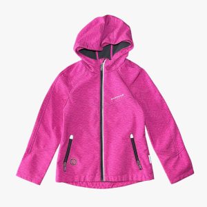 Manteau fuchsia doublé polaire 11 ans C&A, d'occasion