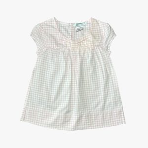 Robe d'été à carreaux blanche et rose, 6 mois Cocoon La Redoute d'occasion