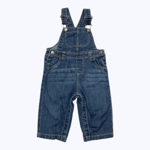 Salopette bébé jean effet délavé. Seconde main.