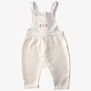 Salopette rose pâle motif chat 1 mois Pat et Ripaton, d'occasion