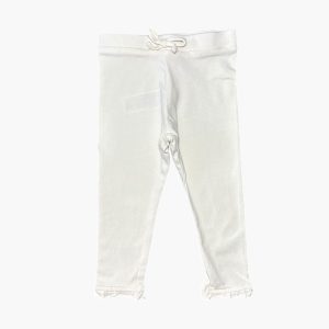 Legging blanc cassé 9/12 mois Primark, d'occasion