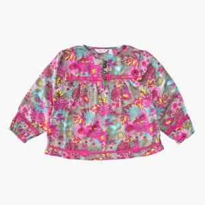 Tunique multicolore fleurie 5 ans Kid Kanaï, d'occasion