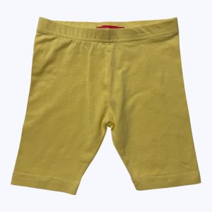 Short legging enfant jaune taille élastique. Seconde main.